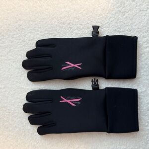 Black and Pink Extreme Weather Gloves